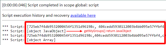convertArray output in a ServiceNow background script