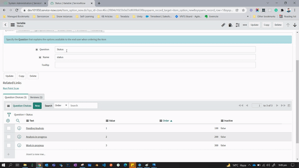 End result of the interactive filter